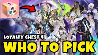 WHO TO PICK FOR LOYALTY CHEST 4 AND THEIR DIVINATES  LOYALTY CHEST 4 GUIDE  DISLYTE [upl. by Yeblehs260]