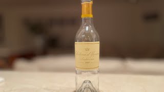 Chateau D Yquem 2007 Sauternes Trophy Wine Review [upl. by Nalod]