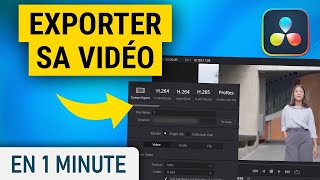 Exporter une vidéo sur Davinci Resolve [upl. by Mohkos]