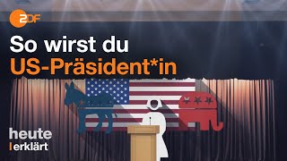 USVorwahlen Wer kann Präsidentin der USA werden [upl. by Harobed]