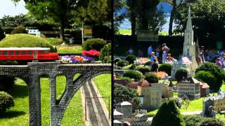 Swissminiatur Lugano Melide  Parco tematico  Svizzera in miniatura [upl. by Aleicarg876]