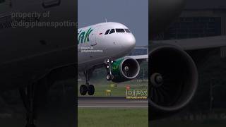 Citilink QG985 A320 NEO PKGTE  Palembang ✈️ Jakarta [upl. by Onitnelav51]