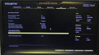 Gigabyte B550 Gaming X  How to Change Preferred Operating System  Adjust Boot Priority [upl. by Villiers]