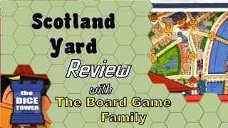 Scotland Yard Review  with the Board Game Family [upl. by Ariday]