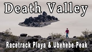 Sprinter Van in Death ValleyExploring the Racetrack Playa and Climbing Ubehebe Peak [upl. by Crawford]