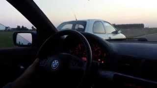 Corsa B C20XE vs BMW 325ti [upl. by Adriena592]