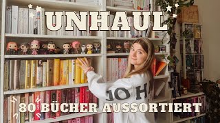 unhaul✨ Ich sortiere 80 Bücher aus 👀 Bookaholicgroup [upl. by Esiuqcaj]