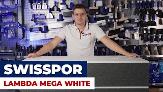 Swisspor LAMBDA MEGA WHITE fasada 031  Styropian elewacyjny  Styro24pl [upl. by Analle]