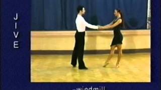 Jive dance steps 20 Windmill [upl. by Yendor]