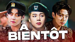 BTS AU SERVICE MILITAIRE LES DÉTAILS POUR CHAQUE MEMBRE  Actu KPOP FR bts btsarmy army kpop [upl. by Florinda]