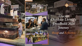 Highlights of Ducon At Decobuild 2024  Discover Groundbreaking Outdoor Solutions [upl. by Nnylecoj]