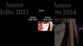 Anime edit 2021 t0 2024 FeelofMoment anime animeedit edit hindi [upl. by Flor87]