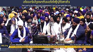 055 Mumbai 23Feb2019 SatE RSK Bhai Manpreet Singh Jee [upl. by Atahs221]