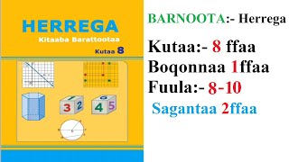 BARNOOTA Herrega Kutaa 8ffaa Sagantaa 2ffaa [upl. by Prudi299]