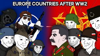 European Countries After WW2 Be Like [upl. by Annaigroeg]