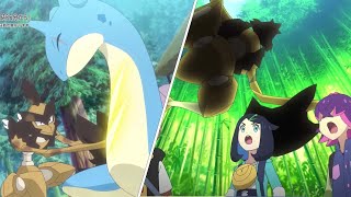 Kleavor VS Liko  Pokémon Horizons Episode 73【AMV】 Pokémon Horizons The Series [upl. by Gifford]