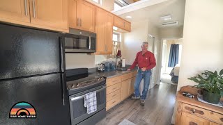 Engineers Single Level Tiny House Is Perfect For Retirement Aged Seniors [upl. by Onairotciv]