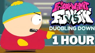 DUOBLING DOWN  FNF 1 HOUR Perfect Loop Kyle vs Cartman I Doubling Down South Park Kenny Dies [upl. by Adiam]