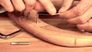 How to String and Tune Your Lyre  from Palumba offering kinder lyres for Waldorf schools [upl. by Lakym]