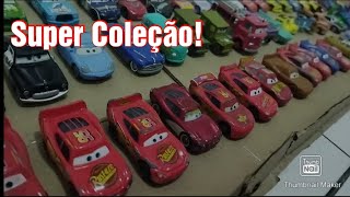 Minha coleção atualizada de carrinhos do filme Carros 2024 [upl. by Hsekin]