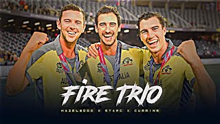 FT Hazelwood x Starc x Cummins  Fire Trio Edit 🔥  Pagol Edit  TikTok Status [upl. by Radu596]