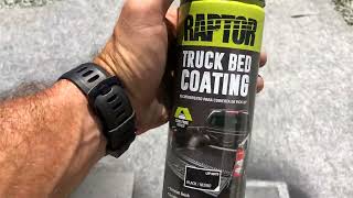 Herculiner Spray Can VS Raptor Liner Spray Can [upl. by Irem]