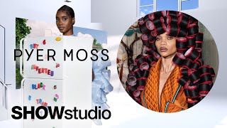 Lessons in Black Joy at Kerby JeanRaymonds Pyer Moss Couture Debut [upl. by Naget]