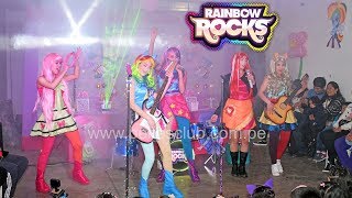 SHOW ESPECTACULO MUSICAL  Rainbow Rocks  Equestria Girls HD [upl. by Gillman612]