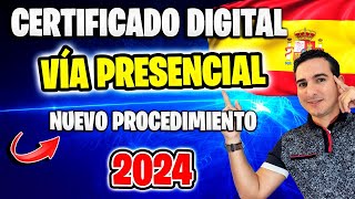 ✅ Cómo Obtener el CERTIFICADO DIGITAL FNMT por Vía PRESENCIAL en España 2024💻 [upl. by Atiuqnahs]