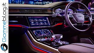 Audi A8 Interior The Tech Features Youve Never Seen [upl. by Leahkim]