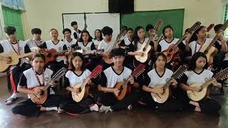 Sarung Banggi Bicol Song Arrange by Ric Calubayan Performed by SRNHSSPA Rondalla [upl. by Schear]