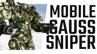 Mobile Gauss Sniper Vapor Eagle Build  Mechwarrior Online The Daily Dose 771 [upl. by Yerhcaz421]