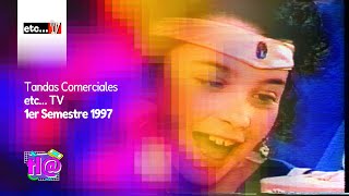 Tandas Comerciales etcTV Primer Semestre 1997 [upl. by Amlev55]