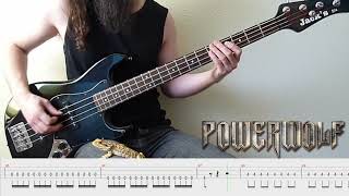 Armata Strigoi  Powerwolf bass cover amp tab [upl. by Eden]