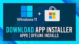 Manually Download Apps from Microsoft Store  APPX Download  Offline Install [upl. by Avon]