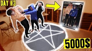 LAST PERSON TO LEAVE THE PENTAGRAM WINS 5000 CASH SCARY [upl. by Platto]