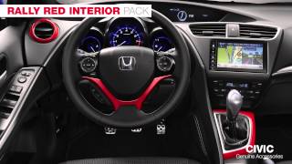 Honda Civic Accessories 2015 [upl. by Retniw]