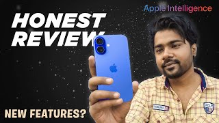 Hardcore Android User Reviews Iphone 16 Unboxing Review Apple Intelligence Camera Button [upl. by Nuawtna]