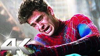 quotThe Death of Gwen Stacyquot THE AMAZING SPIDERMAN 2 Full Scene 4K ᴴᴰ [upl. by Zabrina]