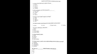 IBA PAST PAPERS Questions taken from different IBA Tests [upl. by Emmalee]