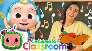 Learn Musical Instruments for Kids  Big and Small Song  CoComelon Classroom with Ms Appleberry [upl. by Obola996]