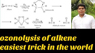 Ozonolysis reaction ALKENEMCQwritten HSC ALL UNIVERSITY ADMISSION [upl. by Nylde]