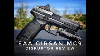 EAA Girsan MC9 Disruptor Review [upl. by Aipotu]