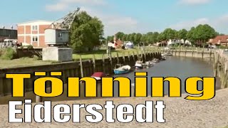 Tönning Hafen Strand und der Badestrand in Tönning [upl. by Irot]