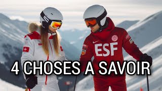 Comment apprendre à Skier rapidement  les 4 choses [upl. by Atiuqehc158]