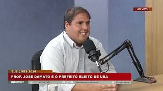 Prof José Damato é prefeito eleito de Ubá [upl. by Buck]