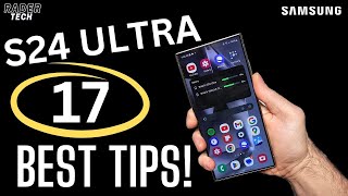 17 Tips and Tricks for the Samsung Galaxy S24 Ultra [upl. by Ahsele]