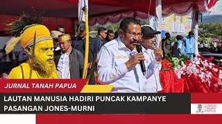 LAUTAN MANUSIA HADIRI PUNCAK KAMPANYE PASANGAN JONESMURNI [upl. by Dnivra]