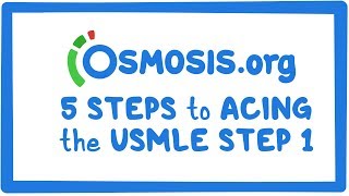 Osmosiss 5 steps to Acing the USMLE step 1 [upl. by Arvin]