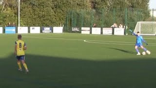 Miles Bartram  Romsey Town goalkeeper vs Hamworthy United [upl. by Llerrom]